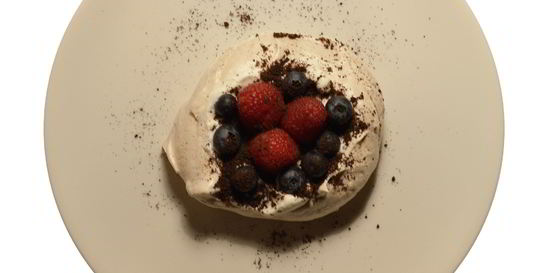 Пирожное Павлова с печеньем Oreo