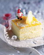 Пирожное с лимоном