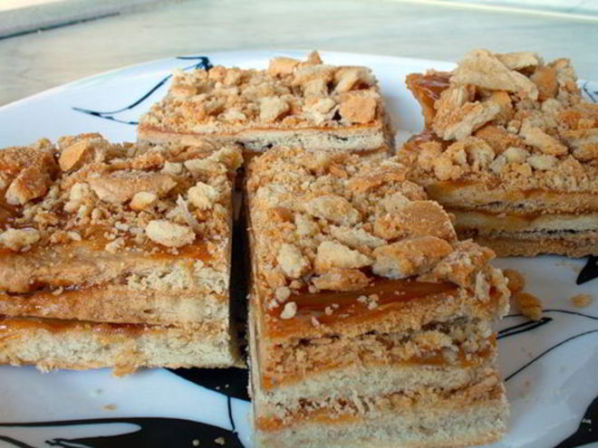 Рецепт пирожного с вареной сгущенкой