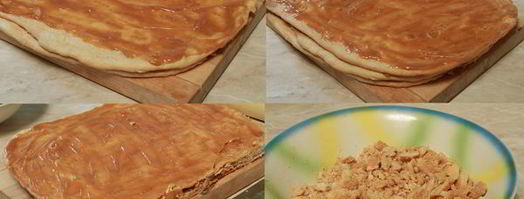 пирожное с вареной сгущенкой. Шаг 8