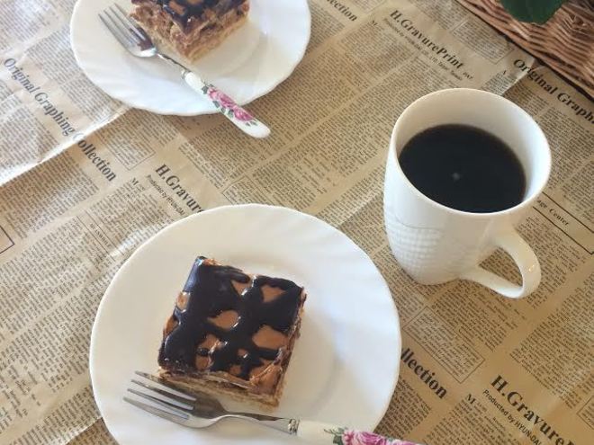 Рецепт пирожного сникерс