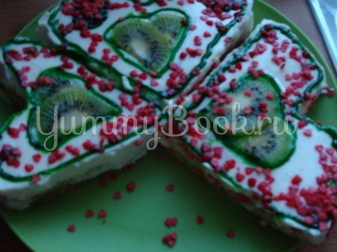 Рецепт пирожного валентинка