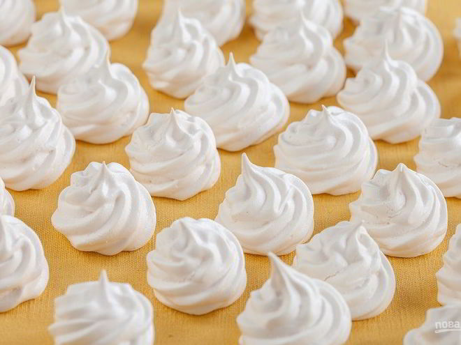 Рецепт пирожных безе