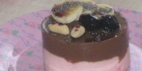 Пирожные Йогурт в шоколаде