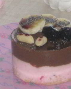 Пирожные Йогурт в шоколаде