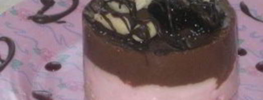 пирожные йогурт в шоколаде. Шаг 10