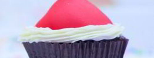 пирожные капкейки зимние шапки. Шаг 5