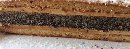 пирожные маковые с кофейным кремом. Шаг 8