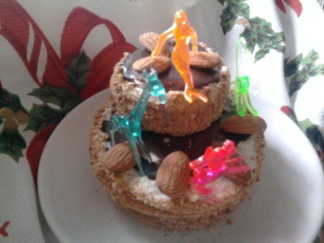 Рецепт пирожных медовое наслаждение