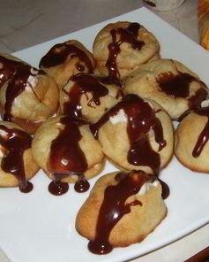 Пирожные с банановым кремом