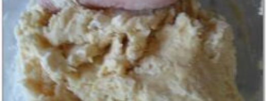 пирожные с ревенем и яблоками. Шаг 4