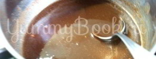 пирожные шоколадное безе с орехами. Шаг 11