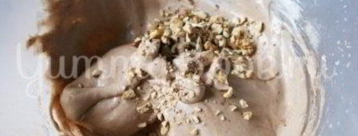 пирожные шоколадное безе с орехами. Шаг 4