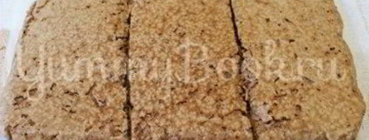 пирожные шоколадное безе с орехами. Шаг 9