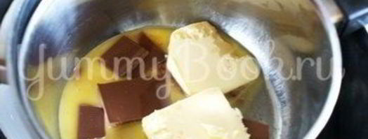 пирожные шоколадное безе с орехами. Шаг 10