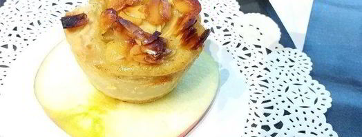 португальское пирожное натас с яблоками. Шаг 13