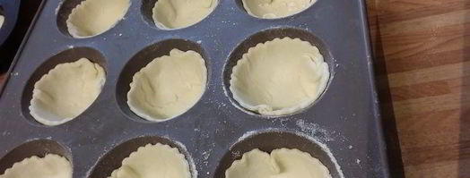 португальское пирожное натас с яблоками. Шаг 8