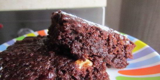 Постный шоколадный брауни