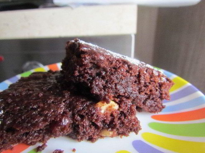 Рецепт постного шоколадного брауни