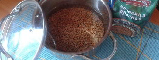 постные пирожные из красной чечевицы. Шаг 3