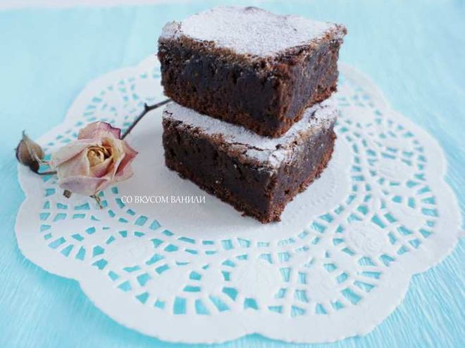 Рецепт пряничного брауни