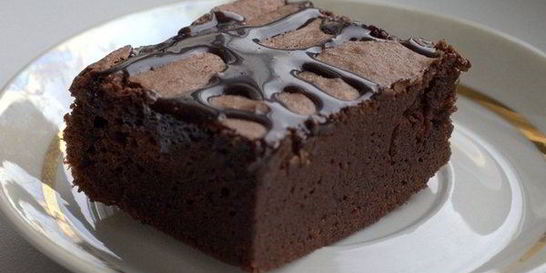 Шоколадное пирожное без муки в духовке