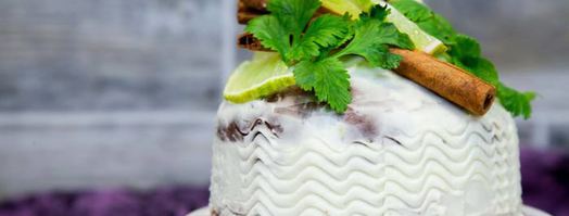 шоколадное пирожное с ромом и лаймом. Шаг 7