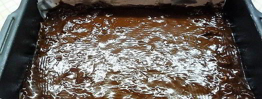 шоколадные брауни с курагой и миндалем. Шаг 5