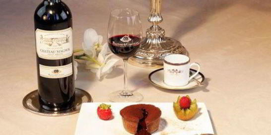 Шоколадные пирожные с английским сливочным кремом