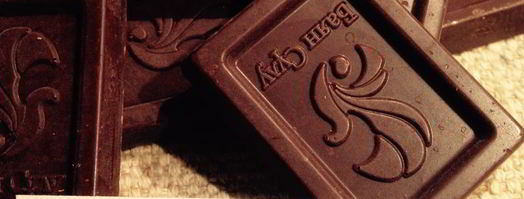 шоколадные пирожные с ореховой начинкой. Шаг 2