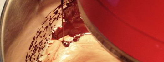 шоколадные пирожные с ореховой начинкой. Шаг 6