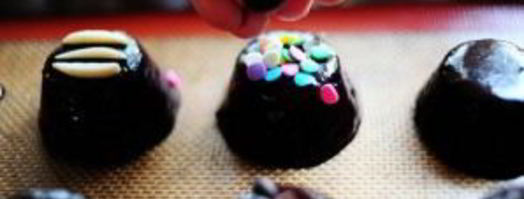 шоколадные пирожные в сливочной глазури. Шаг 8