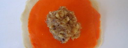 слоеное пирожное лотос. Шаг 17