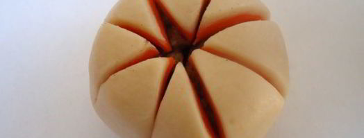 слоеное пирожное лотос. Шаг 19