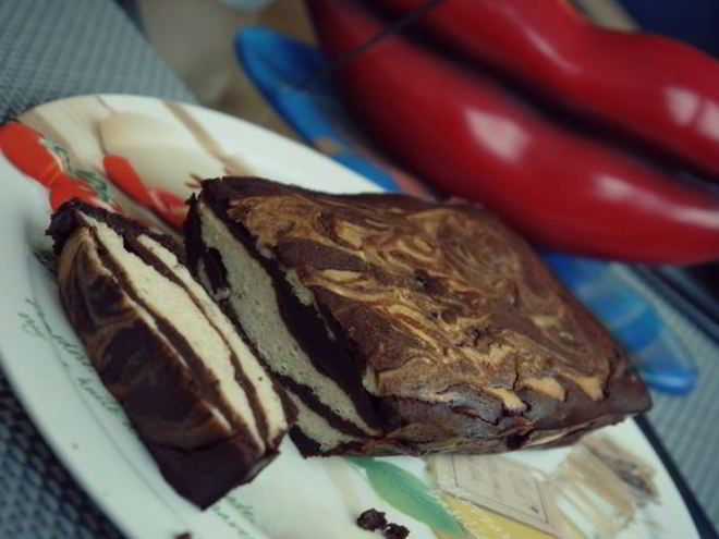 Рецепт творожно-бананового брауни