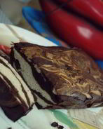 Творожно-банановый брауни