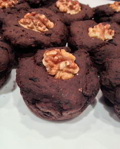 Веганские брауни из черных бобов