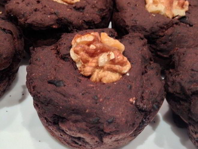 Рецепт веганских брауни из черных бобов