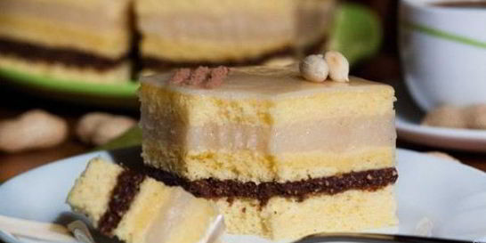 Яблочное пирожное