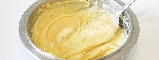 заварные пирожные с кремом из сгущенного молока. Шаг 6