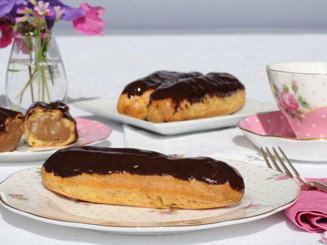 Рецепт заварных пирожных с заварным кремом