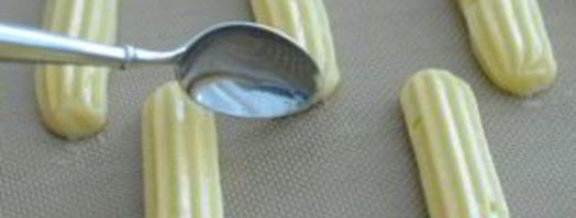 заварные пирожные с заварным кремом. Шаг 8