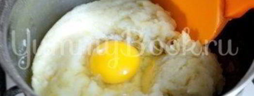 заварные пирожные творожное кольцо. Шаг 4