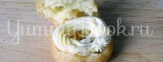 заварные пирожные творожное кольцо. Шаг 9