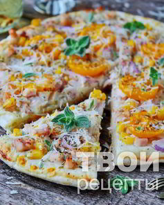 Белая пицца