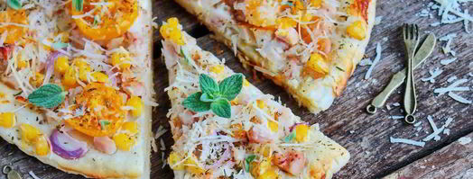 белая пицца. Шаг 9