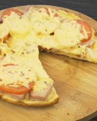 Пицца с ветчиной