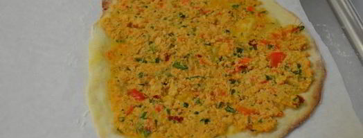 домашний турецкий лахмаджун пицца с фаршем. Шаг 10