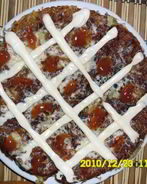 Ленивая картофельная пицца