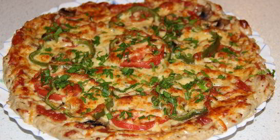 Низкокалорийная пицца